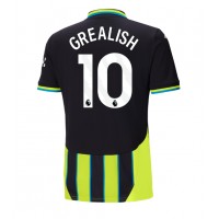 Dres Manchester City Jack Grealish #10 Preč 2024-25 Krátky Rukáv